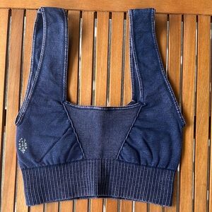 Free People Good Karma deepest Navy sports bra size XS/S